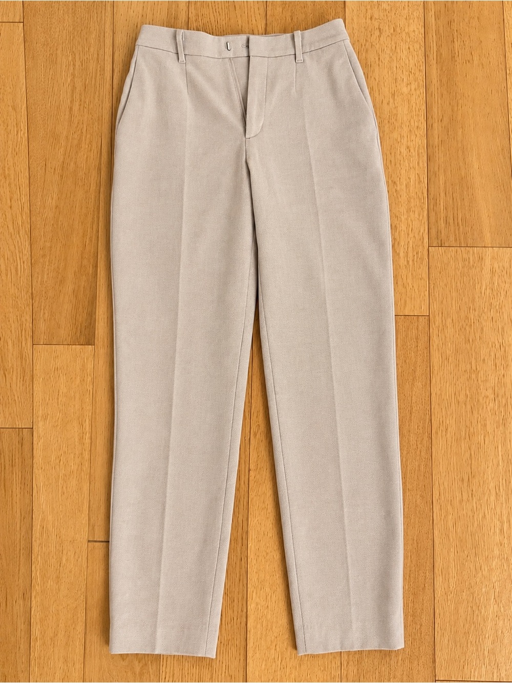 Uniqlo Women's Straight-Leg Pants in Light Beige Size XS